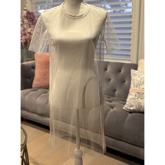MSRP $48 NWOT POL Sheer Ombre Mini Dress Size S | SAME DAY SHIP or NEXT DAY - Picture 1 of 6